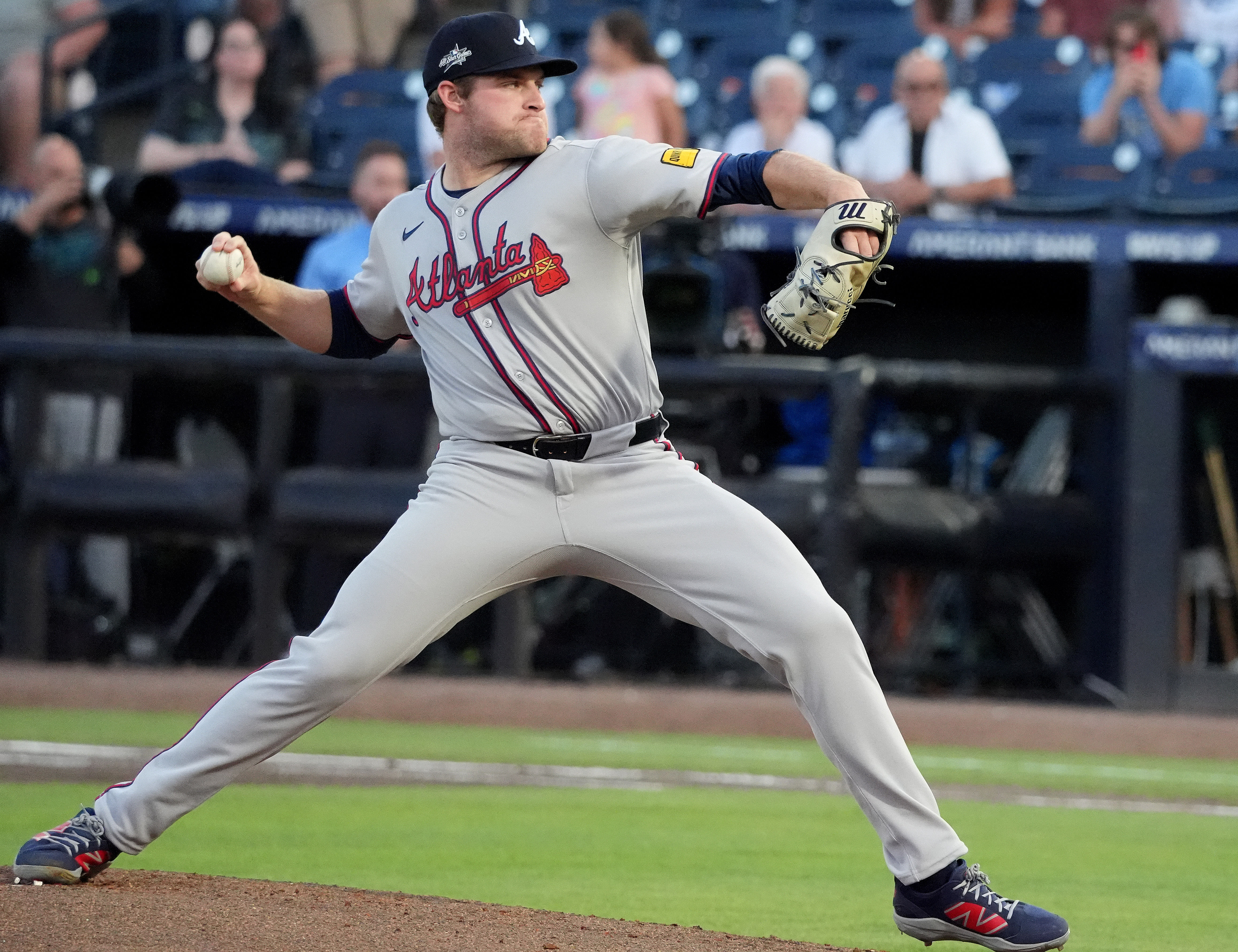 Bryce Elder is pitching today - Source: Imagn